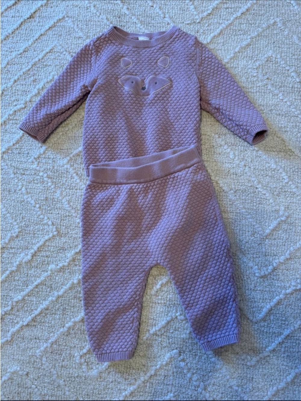 Baby sweater outfit size 9 months